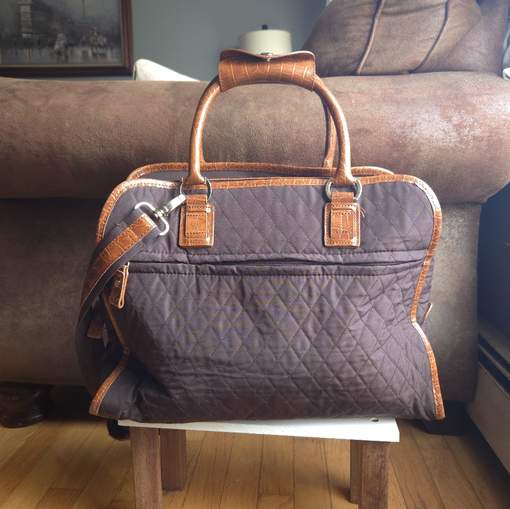 Liz Claiborne Travel Carry-On Quilted Bag
